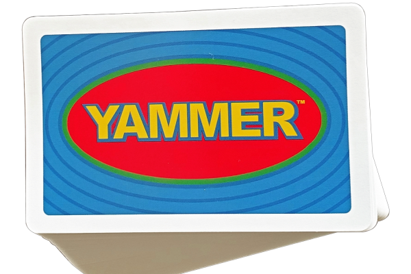 Stack of Yammer Playing Cards